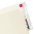 Tabbies Protector, End Tab Folder, 100/Pack Paper & Cardstock | 8 H x 2 W x 1 D in | Wayfair TAB68386