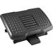 Kantek Footrest w/Rollers, Adjustable, 18"x13"x4", Black | 18 H x 13 W x 4 D in | Wayfair FR750