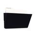 Universal® Recycled Wall File, Add-On Pocket Polypropylene/Vinyl/PVC/Vinyl & PVC in Black | 7.38 H x 13.75 W x 7 D in | Wayfair UNV08122