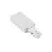 WAC Lighting Halo Series Live End Connector in White | 0.75 H x 4.25 W x 1.39 D in | Wayfair HLE-WT