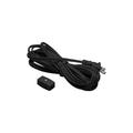 WAC Lighting Single Circuit Track Lighting Cord Plastic in Black | 180 H x 180 W x 1 D in | Wayfair LCORDSET-BK