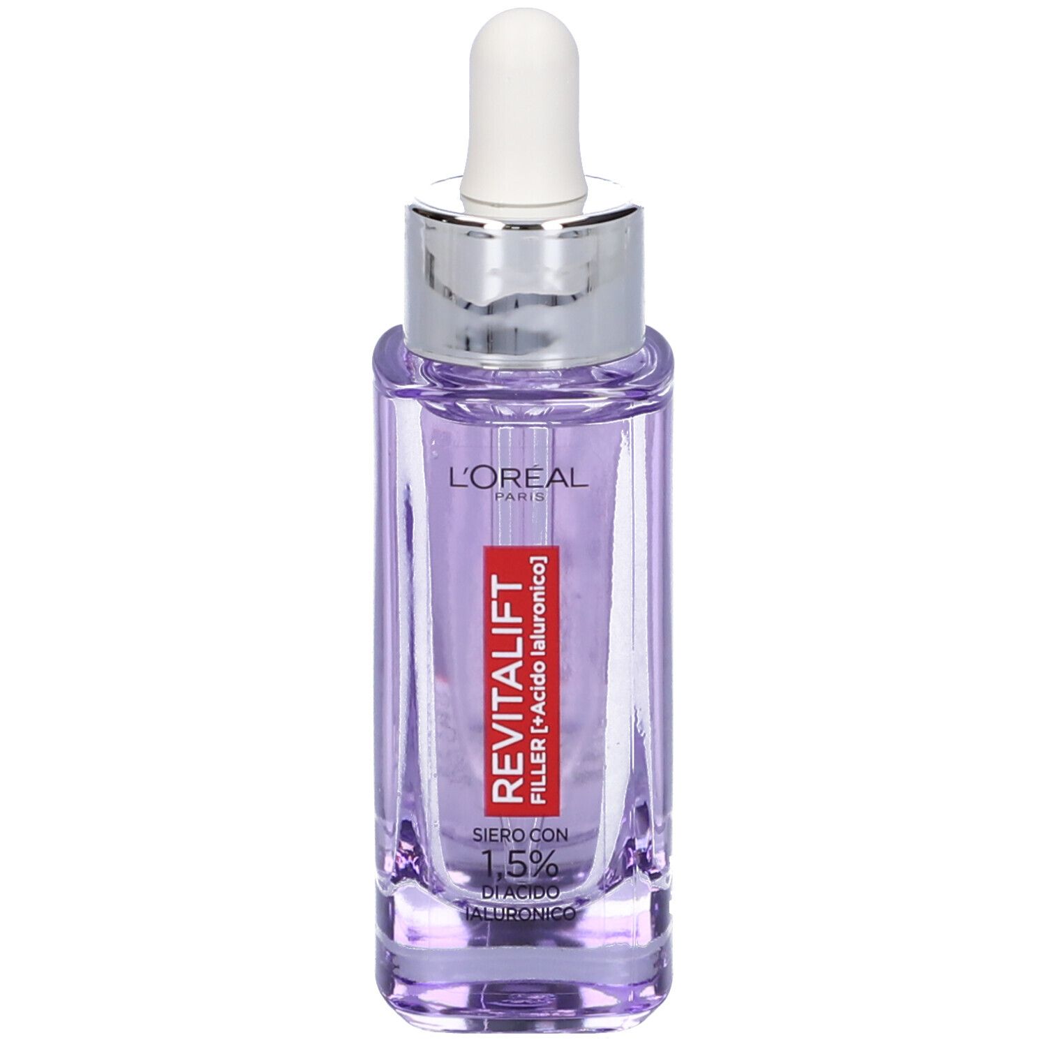 L'Oréal Paris Siero Viso Revitalift Filler, Azione Rimpolpante e Anti-