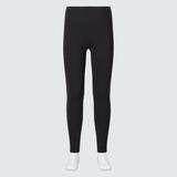 Kid's Heattech Cotton Leggings (Extra Warm) with Moisture-Wicking | Black | 9-10Y | UNIQLO US