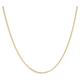 Modern French 18 Karat Yellow Gold Filled Curb Mesh Chain Necklace