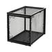 Richell Mesh Pet Crate Metal in Black | Small (20" H x 17" W x 24" D) | Wayfair 80015