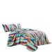 Orren Ellis Vogele Blue/Pink/Turquoise 3 Piece Bedspread Set | Queen Duvet Cover + 2 Standard Shams | Wayfair 868E6CBE3CBE4D6B894743D7D85FE96F