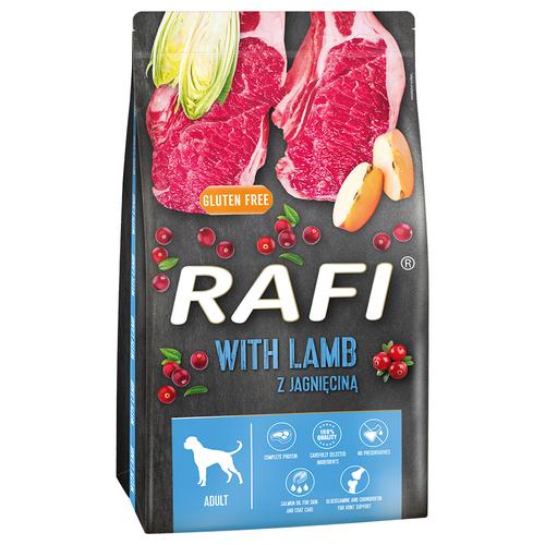 10kg Rafi Adult Hundefutter mit Lamm Hundefutter trocken