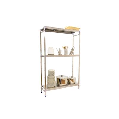 SimonRack Simoninox Edelstahl-Regal Grundregal SIMONINOX 3 Fachböden 2000x1260x400 mm (Höhe x Länge x Breite) Image
