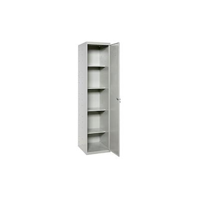 SimonRack Metallschrank 1 Tür 4 Fachböden Zerlegt GRAU 1800x400x400 mm (Höhe x Länge x Breite) Image