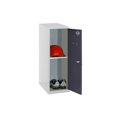 SimonRack Metallschrank mini zerlegt + Regalboden GRAU/ANTHRACITE 915x300x500 mm (Höhe x Länge x Breite) Image