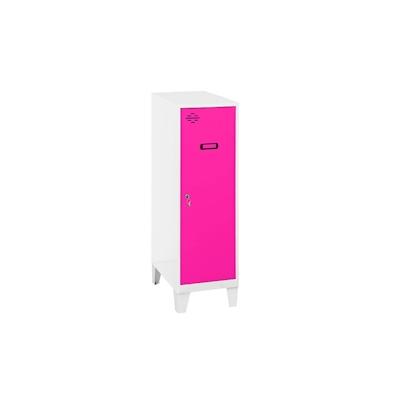 SimonRack Metallschrank mini zerlegt 1 Tür WEISS/ROSE 1015x400x500 mm (Höhe x Länge x Breite) Image