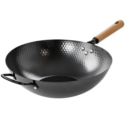 13.5 Inch Non-Stick Carbon Steel Wok