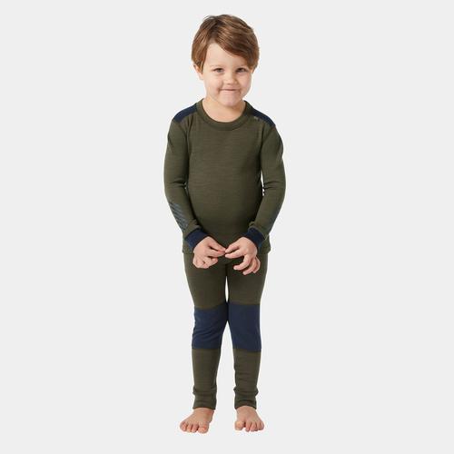 Helly Hansen Kinder Lifa® Base-layer-set Aus Merino-wolle 104/4