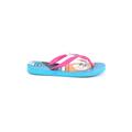 Havaianas Flip Flops: Slip-on Wedge Casual Pink Shoes - Women's Size 9 - Open Toe