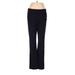 Talbots Dress Pants - High Rise: Black Bottoms - Women's Size 8