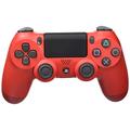 Playstation Sony DualShock 4 Controller 4, Schwarz, Rot – Zubehör für Videospiele (Controller 4, analog/digital, D-Pad, Home-Knopf, Auswahl, Start, kabellos, USB 2.0)