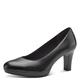 Tamaris Damen Klassische Pumps, Frauen Absatzschuhe,TOUCHit-Fußbett,Court Shoes,stöckelschuhe,Businessschuhe,büro,Office,Heels,Black,41 EU