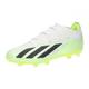 Adidas X Crazyfast.1 Fg J Football Shoes (Firm Ground), FTWR White/Core Black/Lucid Lemon, 36 EU