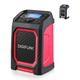 DigiFunk Work Site Radio | USB Rechargeable | DAB+, DAB, FM, Bluetooth, AUX Input | IP65 Waterproof Rugged Durable Design | Perfect for Builders, Outdoors, Warehouse, Garage, DIYer, Shed | Red