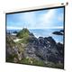 celexon manually extendable home cinema and business projector screen 4K and full HD manual screen economy - 180 x 135 cm – 90” inch – 4:3 - Gain 1.0