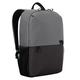 16" Sagano EcoSmart Campus Backpack - Black/Grey