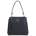 Tommy Hilfiger Women's TH Timeless Bucket AW0AW15600 Bags, Black (Black), OS
