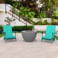 Direct Wicker 2 - Person Seating Group in Blue | Outdoor Furniture | Wayfair PAG-2160&011C2-ABL