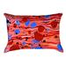 Latitude Run® Avicia Lumbar Pillow Polyester/Polyfill blend in Orange/Blue | 14 H x 20 W x 3 D in | Wayfair C754BA743E7442F38B7CE3B9D4422434