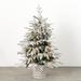 The Holiday Aisle® Spicer 48" Faux Pine Tree in Metal Pot Plastic/Metal in Green | 48 H x 29 W x 29 D in | Wayfair 524C334369E647ADA83FDB8395B68F5F