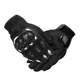 Winter Touchscreen Gloves Long Finger Soft Lined Hard Shell Design Climbing Motorcycle Gloves Winter