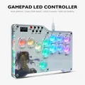 Mini HitBox SOCD Gastronomy Stick LED Arcade Stick Game Contrmatérielle PS4 PC PS3 Switch