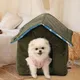 Abri de tente pliable pour animaux de compagnie maison d'extérieur imperméable à la pluie villa