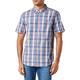 MUSTANG Herren Style Chris Shirt Klassisches Hemd, 2312_Madras Red_Blue 12448, XL