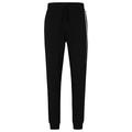 BOSS Herren Jogginghose Freizeithose Homewear Loungewear Authentic Pants, Farbe:Schwarz, Artikel:-001 Black, Größe:M