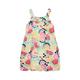 TOM TAILOR Mädchen 1036115 Kinder Tropical Sommerkleid mit Rüschen, 31702-Big Multicolor Fruit Print, 110