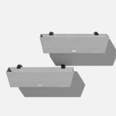Pure Series Railing Window Box Planter