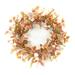 Mixed Foliage Artificial Thanksgiving Wreath, 22-Inch