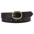 Levi's Damen Women's Belt HIGH-Low-GÜRTEL, Regular Black, 105 cm