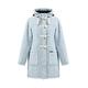 Schmuddelwedda Strickfleece-Dufflecoat Damen 34323525 Hellblau Melange, XL Hellblau Melange