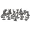DRUNK'N DRAGON DND Enemies Minis 25 Fantasy Miniatures for Tabletop/Dungeons and Dragons Roleplaying Games - Bulk Minis Unpainted- Monsters Figures Starter Set - Compatible with D