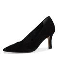 Tamaris Damen Pumps Leder Stilettoabsatz; BLACK/schwarz; 35 EU