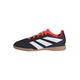 adidas Predator.4 In Sala J Sneaker, Core Black/FTWR White/Solar Red, 35 EU