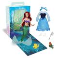 Disney Store Official Ariel Story Doll for Kids, The Little Mermaid, 28cm/11”, Fully Poseable Toy with Accessories, Suitable for Ages 3+