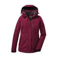 Outdoorjacke KILLTEC "KOW 140 WMN JCKT" Gr. 44, lila (dunkel himbeere) Damen Jacken Outdoorjacken