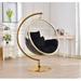 Balloon Chair - Everly Quinn Giorgina 41" Wide Balloon Chair, Stainless Steel | 63 H x 41 W x 41 D in | Wayfair 2C741C6414E0485BB450D213C0BFA0EB