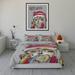 The Holiday Aisle® Aeisha Organic Velvet Flannel Comforter Set Polyester/Polyfill/Flannel in Gray/White | Wayfair 6A12992D48A54CC086DE0C31183AAFF8