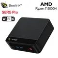 Beelink-Mini PC gaming SER5 Max AMD Ryzen 7 5800H 16 Go 500 Go NVcloser SSD 5560U SER5 Pro