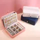 2023 Jewelry Box PU Leather Jewellery Storage Earring Boxes Packaging Storage Display Case Organizer