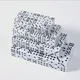 20PCS 5MM 8MM 10MM 12MM 14MM 16MM D6 White Dice Plastic Gaming Right Angle Dice Standard D6 Point