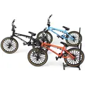 1:8 Mini Alloy Racing Bicycle Diecast Model Metal Mountain Bike Pocket Portable Simulation